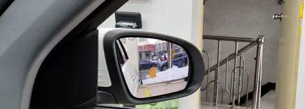 분당벤츠전문점 카알터 GLC350e 사이드미러 프레임파손 교체 사각지대개선 옵틱글래스 광각미러교체 국산 안드로이드 M2C200 AUX코딩 순정GPS연동 LTE 무선 WiFi / 성남 분당구 정자동