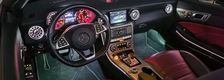 분당벤츠전문점 카알터 SLC R172 SLC43 AMG 순정 12색 엠비언트교체 순정 12색 송풍구 엠비언트 교체 / 성남 분당구 정자동