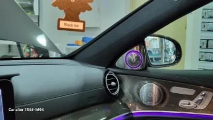 W213 E350 AMG Line 블랙유광 세로그릴교체 부메스터 3D 전동트위터 교체 / 성남 분당구 정자동
