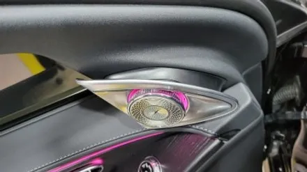 분당 벤츠전문 카알터 W223 S400d 액티브엠비엄트 4d전동트위터 옵틱글래스 광각사이드미러 교체 레트로핏 1인시공 / 성남 분당구 정자동