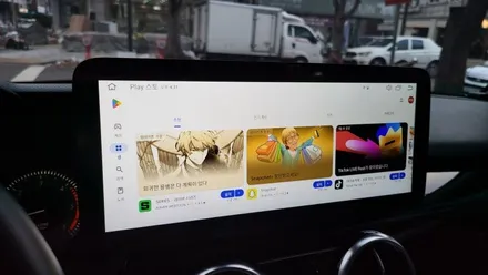 벤츠 GLK 안드로이드 NV700 내비게이션 HD 후방카메라 블랙박스 교체 / 성남 분당구 정자동