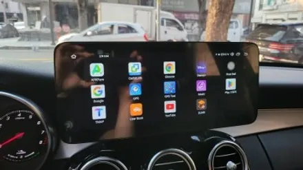 벤츠 W205 C350e 안드로이드 내비게이션 NV700 AUX코딩 하이패스매립 / 성남 분당구 정자동