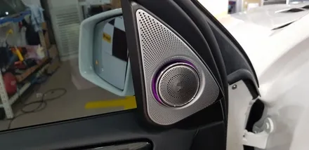[분당 벤츠 전문점] X166 GLS350 부메스터 3D 전동트위터 교체, 순정 3색 엠비언트를 순정 12색 멀티컬러 적용 光량 5배 UPUP~~ 순정방식 그대로~~ 변경 작업 / 성남 분당구 정자동