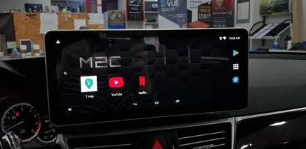 [분당벤츠전문점] 벤츠 W212 E350 M2C200플러스 국산12.3인치 모니터변경 2채널 블랙박스 교체 / 성남 분당구 정자동