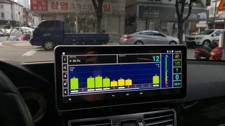[분당벤츠전문점] 벤츠 E클래스 W212 E220 2016년식 안드로이드 M2C200플러스 국산 고해상도 12.3인치 모니터 교체 / 성남 분당구 정자동