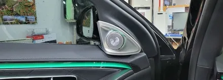 [분당벤츠전문점] 벤츠 S클래스 W223 S400d 2021년식 부메스터 4D 전동트위터 교체 / 성남 분당구 정자동