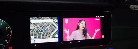 벤츠 E53AMG M2C200PLUS USB AUX 순정 GPS연동 휴대용 무선WIFI (통신비무료) 순정형 부메스터 전동트위터 송풍구엠비언트 / 성남 분당구 정자동