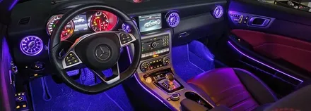 분당벤츠전문점 카알터 SLC R172 SLC43 AMG 순정 12색 엠비언트교체 순정 12색 송풍구 엠비언트 교체 / 성남 분당구 정자동