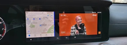 분당벤츠전문점 카알터 E클래스 W213 E300 터치모니터 변경 안드로이드 카블릿 M2C200A PLUS 고해상도 인터페이스 USB AUX 순정GPS연동 파크라케이블 / 성남 분당구 정자동