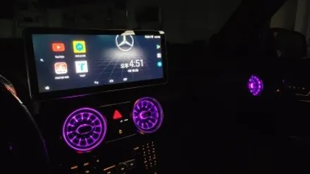 [ 벤츠 전문 카알터 ] 2014 X204 GLK220 순정형 터빈 송풍구 엠비언트교체 - 분당 판교 용인 죽전 광주 광교 수지 죽전 안양 안산 / 성남 분당구 정자동