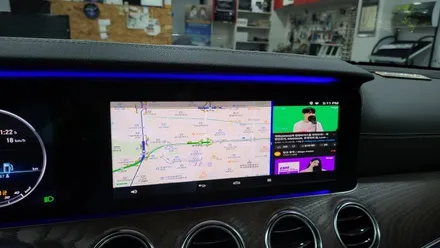 분당 벤츠 W213 E300 터치 모니터변경 국산 안드로이드 M2C200 USB AUX 벤츠 전문점 카알터 / 성남 분당구 정자동