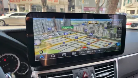 벤츠 E300  중국산 안드로이드올인원 고장 국산국산 와이드모니터 안드로이드 11 KC인증 NV700 아틀란V5 내비게이션 / 성남 분당구 정자동