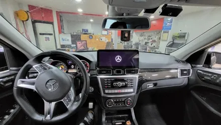 벤츠 W166 ML 63AMG 안드로이드올인원 NV700 내비이션교체 화각개선 HD후방카메라 교체 / 성남 분당구 정자동