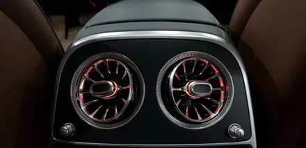 [분당벤츠전문점] 벤츠 S클래스 W222 S350 부메스터 전동트위터 1열 송풍구엠비언트 2열 송풍구엠비언트 교체작업 / 성남 분당구 정자동