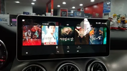 [분당벤츠전문점] 벤츠 CLA W117 CLA220 2017년식 안드로이드 M2C200플러스 네비게이션 국산 고해상도 12.3인치 모니터교체 / 성남 분당구 정자동