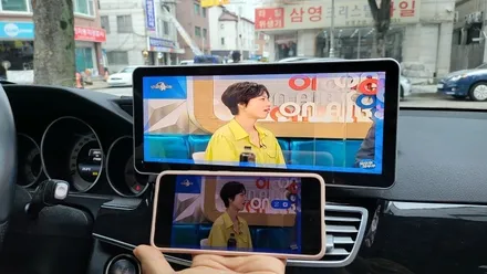 [분당벤츠전문점] 벤츠 E클래스 W212 E220 2015년식 안드로이드 M2C200 네비게이션 국산 고해상도 12.3인치 모니터 교체 / 성남 분당구 정자동