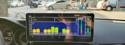 [분당벤츠전문점] 벤츠 E클래스 W212 E220 2016년식 안드로이드 M2C200플러스 네비게이션 국산 고해상도 12.3인치 모니터 교체 / 성남 분당구 정자동