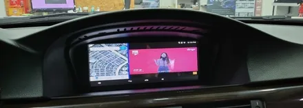[분당수입차전문점] BMW E90 320D 2011년식 안드로이드 M2C200A 아틀란 네비게이션 / 성남 분당구 정자동