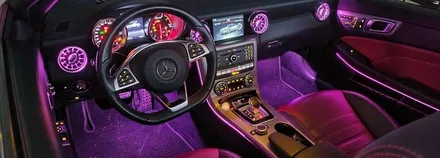 분당벤츠전문점 카알터 SLC R172 SLC43 AMG 순정 12색 엠비언트교체 순정 12색 송풍구 엠비언트 교체 / 성남 분당구 정자동