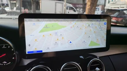 벤츠 W205 C350e 안드로이드 내비게이션 NV700 AUX코딩 하이패스매립 / 성남 분당구 정자동