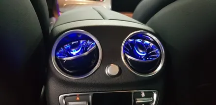 [분당벤츠전문점] 벤츠 신형E클래스 W213 E350 페이스 리프트 부메스터 3D전동 트위터, 전면&리어송풍구 엠비언트 라이트 교체 / 성남 분당구 정자동