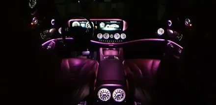 [분당벤츠전문점] 벤츠 S클래스 W222 S350 부메스터 전동트위터 1열 송풍구엠비언트 2열 송풍구엠비언트 교체작업 / 성남 분당구 정자동