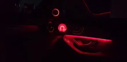 [분당벤츠전문점] 벤츠 GLC C253 GLC220d 쿠페 2021년식 미드레인지 커버 부메스터 엠비언트 커버교체 / 성남 분당구 정자동