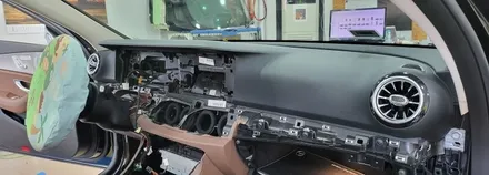 [분당벤츠전문점] 벤츠 E클래스 W213 E300 2018년식 부메스터 3D 전동 트위터 교체 송풍구 엠비언트 교체 부메스터 미드레인지 커버교체 / 성남 분당구 정자동