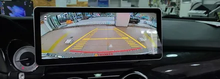 분당벤츠전문 카알터 GLK M2C200PLUS 국산 12.3 모니터교체 AUX코딩 4500CE탈거 사각지대개선 필수품 옵틱글래스 광각미러교체 / 성남 분당구 정자동