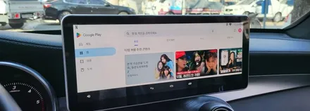 분당벤츠전문점 카알터 GLC X253 GLC300 M2C200PLUS 국산 12.3인치 모니터교체 AUX코딩 순정GPS연동 무선WiFi 중국산 올인원고장 탈거 작업후기 / 성남 분당구 정자동