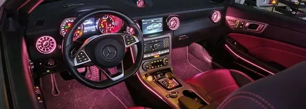 분당벤츠전문점 카알터 SLC R172 SLC43 AMG 순정 12색 엠비언트교체 순정 12색 송풍구 엠비언트 교체 / 성남 분당구 정자동