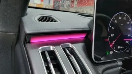 분당 벤츠전문 카알터 W223 S400d 액티브엠비엄트 4d전동트위터 옵틱글래스 광각사이드미러 교체 레트로핏 1인시공 / 성남 분당구 정자동