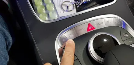 [분당 벤츠 전문점] 벤츠 S클래스 W222 S350 안드로이드 카블릿 M2C200 셋탑 네비게이션 및 AUX 코딩 설치 작업 / 성남 분당구 정자동