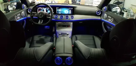 [분당벤츠전문점] 벤츠 신형E클래스 W213 E350 페이스 리프트 부메스터 3D전동 트위터, 전면&리어송풍구 엠비언트 라이트 교체 / 성남 분당구 정자동