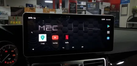 [분당벤츠전문점] 벤츠 W212 E220 M2C200플러스 국산 12.3인치 와이드 모니터 교체 AUX생성코딩 / 성남 분당구 정자동