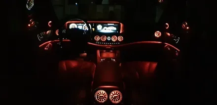 [분당벤츠전문점] 벤츠 S클래스 W222 S350 부메스터 전동트위터 1열 송풍구엠비언트 2열 송풍구엠비언트 교체작업 / 성남 분당구 정자동