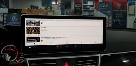 [분당벤츠전문점] 벤츠 W212 E220 2013년식 안드로이드 M2C200PLUS 네비게이션 국산 12.3인치 모니터 교체 / 성남 분당구 정자동