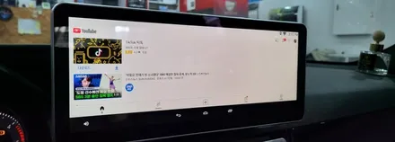 [분당벤츠전문점] 벤츠 E클래스 W212 E250 2014년식 국산 12.3인치 모니터 교체 국산 안드로이드 M2C200플러스 네비게이션 설치 순정 오디오 AUX코딩 순정12색 멀 / 성남 분당구 정자동