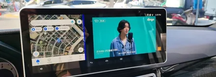 분당벤츠전문점 카알터 E클래스 E220 모니터 블랙아웃 먹화면 국산 12.3모니터 교체 안드로이드 카블릿 M2C200PLUS 교체  중국산 카플레이 안드로이드오토 올인원보다 편리함 / 성남 분당구 정자동