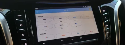 분당벤츠전문점 카알터 캐딜락 에스컬레이드 국산 안드로이드 카블릿 M2C200 네비게이션 천장 리어모니터 HDMI 고화질 연동 / 성남 분당구 정자동