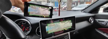 분당벤츠전문점 카알터 SLC R172 SLC43 AMG 국산 12.3 모니터교체 안드로이드 M2C200PLUS 네비게이션 USB AUX 카플레이 안드로이드오토 보다 편리함 / 성남 분당구 정자동