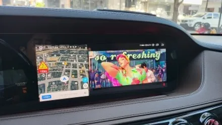 벤츠 W222 S350d 터치 내비게이션 NV700 안드로이드 3D 전동트위터 송풍구엠비언트 풀셋트 1인시공 / 성남 분당구 정자동