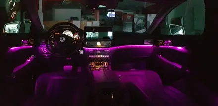 [분당벤츠전문점] 벤츠 W218 CLS350 순정 12색 엠비언트 M2C200플러스 GPS 파크라케이블 국산 12.3인치 모니터 교체 이지억세스 워크인 / 성남 분당구 정자동