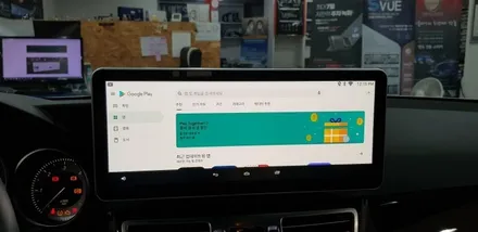 [분당벤츠전문점] 벤츠 E클래스 W212 E220 2015년식 현대모비스 NTG-4500CE 순정모니터 고장 탈거 M2C200플러스 안드로이드 네비게이션 국산 고해상도 12.3인치 / 성남 분당구 정자동