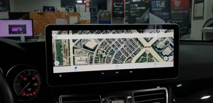[분당벤츠전문점] 벤츠 E클래스 W212 E250 2014년식 안드로이드 M2C200A플러스 국산 고해상도 12.3인치 모니터 교체 / 성남 분당구 정자동