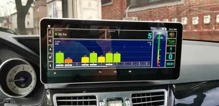 [분당벤츠전문점] 벤츠 E클래스 W212 E220 2014년식 안드로이드 M2C200플러스 국산 고해상도 12.3인치 모니터 교체 AUX생성 코딩 / 성남 분당구 정자동