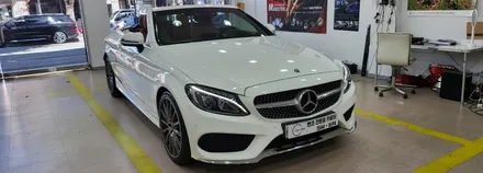 분당벰츠전문점 카알터 C200 카브리올레 순정3색 엠비언트 순정 64색 엠비언트 변경 (멀티걸러) 순정그대로 사용됨!!! A205 C클래스 / 성남 분당구 정자동