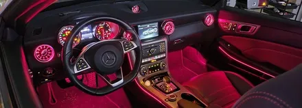 분당벤츠전문점 카알터 SLC R172 SLC43 AMG 순정 12색 엠비언트교체 순정 12색 송풍구 엠비언트 교체 / 성남 분당구 정자동