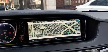 [분당 벤츠 전문점] 벤츠 S클래스 W222 S350 안드로이드 카블릿 M2C200 셋탑 네비게이션 및 AUX 코딩 설치 작업 / 성남 분당구 정자동