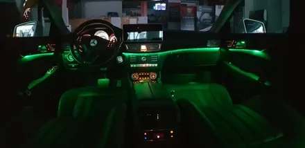 [분당벤츠전문점] 벤츠 W218 CLS350 순정 12색 엠비언트 M2C200플러스 GPS 파크라케이블 국산 12.3인치 모니터 교체 이지억세스 워크인 / 성남 분당구 정자동
